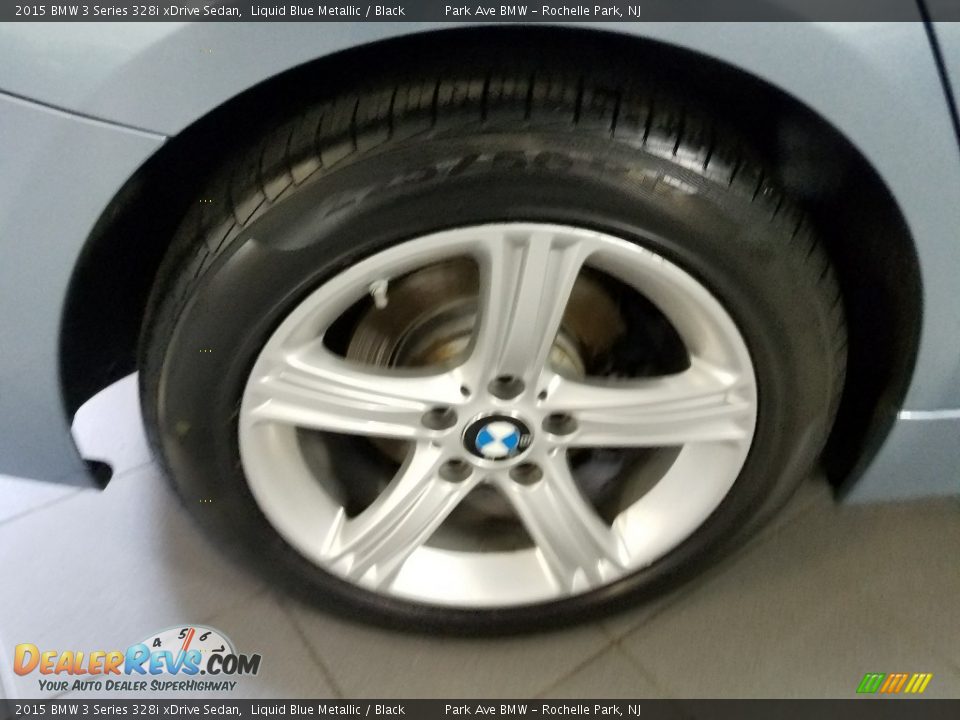 2015 BMW 3 Series 328i xDrive Sedan Liquid Blue Metallic / Black Photo #27