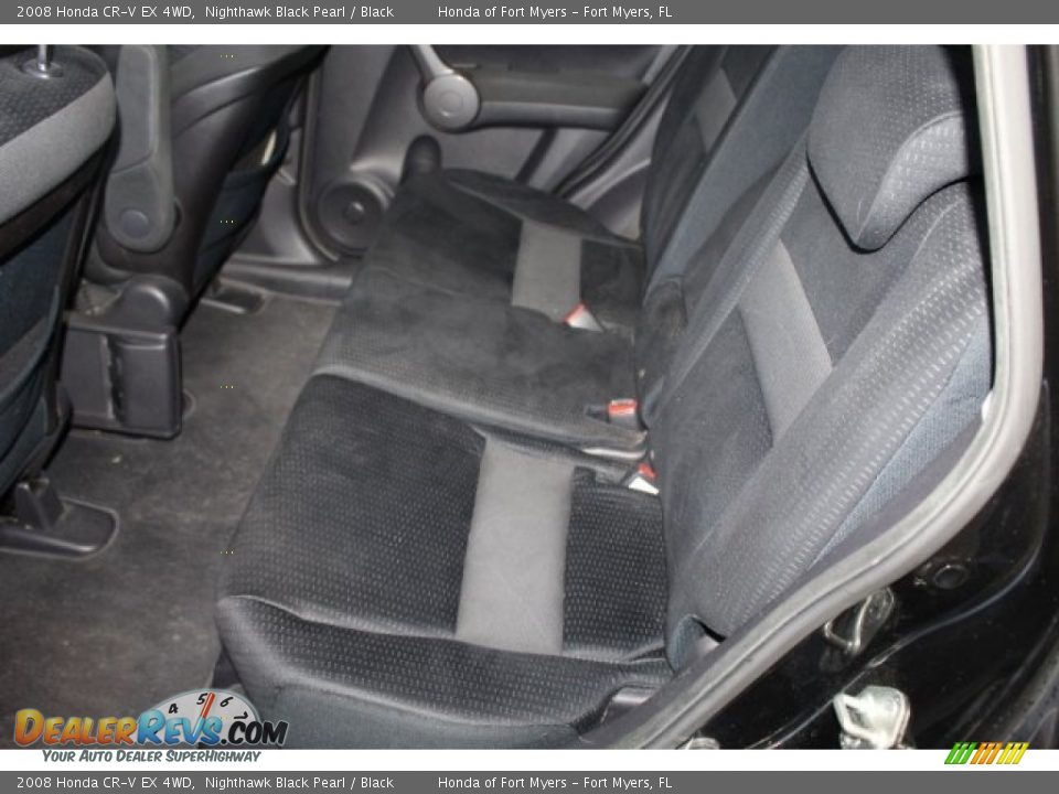 2008 Honda CR-V EX 4WD Nighthawk Black Pearl / Black Photo #30