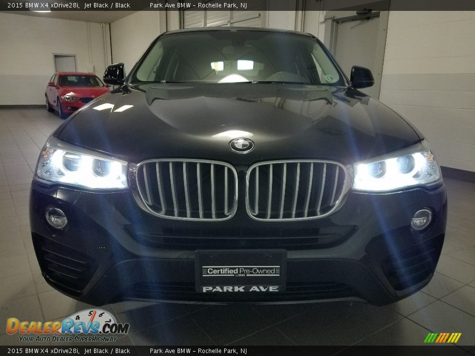 2015 BMW X4 xDrive28i Jet Black / Black Photo #8