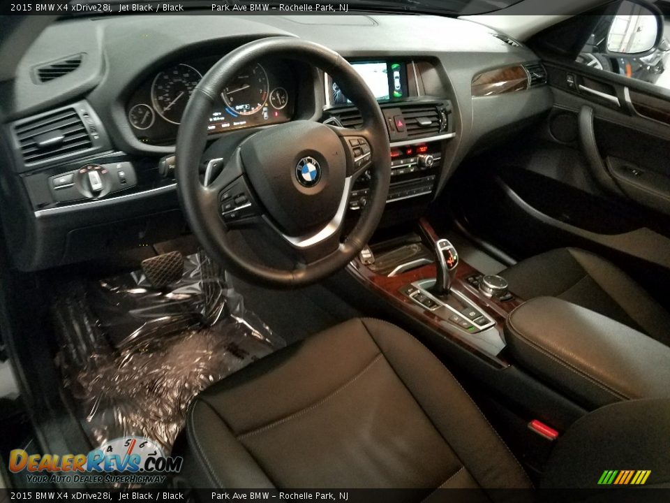 2015 BMW X4 xDrive28i Jet Black / Black Photo #13