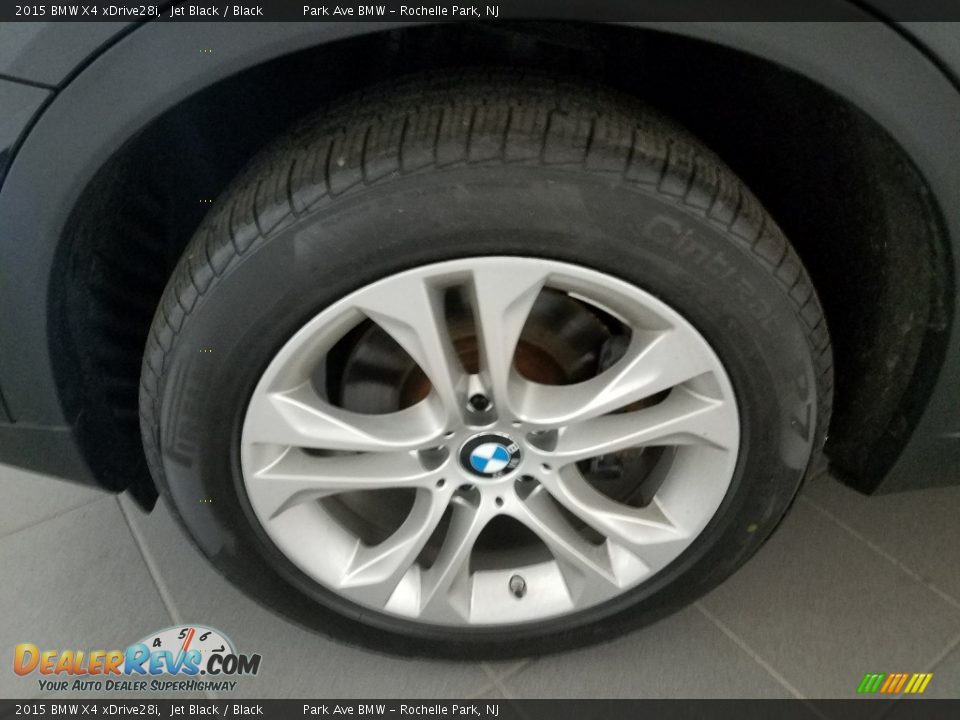 2015 BMW X4 xDrive28i Jet Black / Black Photo #24