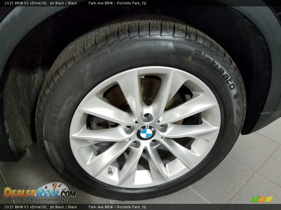2015 BMW X3 xDrive28i Jet Black / Black Photo #26