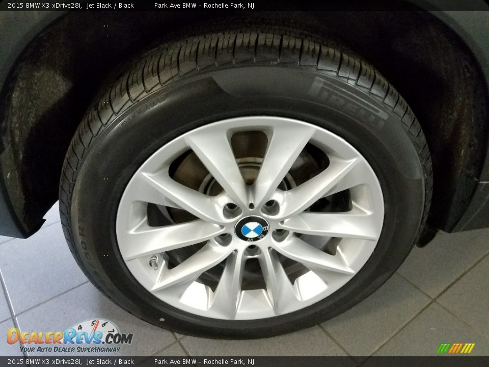 2015 BMW X3 xDrive28i Jet Black / Black Photo #27