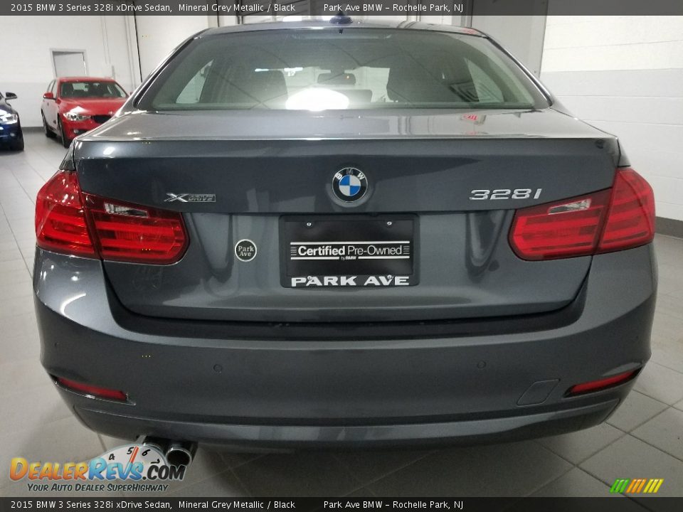 2015 BMW 3 Series 328i xDrive Sedan Mineral Grey Metallic / Black Photo #4