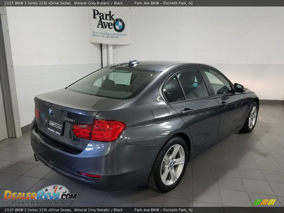 2015 BMW 3 Series 328i xDrive Sedan Mineral Grey Metallic / Black Photo #5