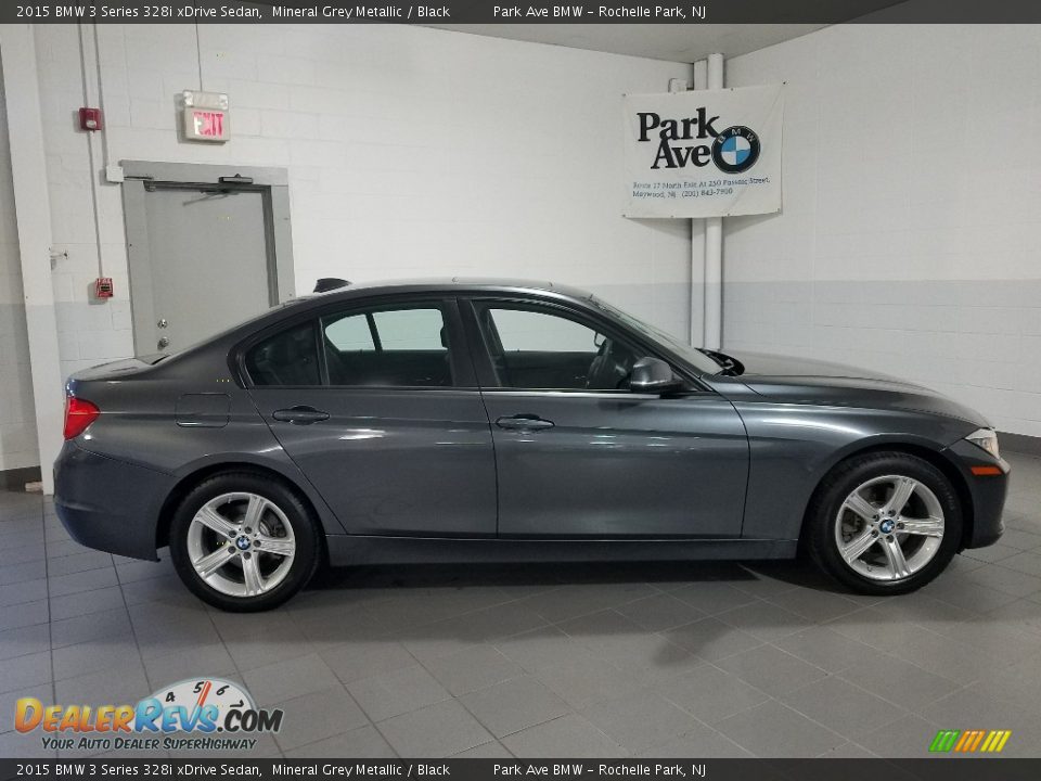 2015 BMW 3 Series 328i xDrive Sedan Mineral Grey Metallic / Black Photo #6