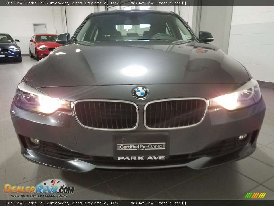 2015 BMW 3 Series 328i xDrive Sedan Mineral Grey Metallic / Black Photo #8