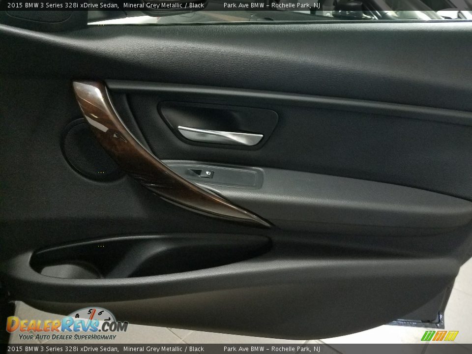 2015 BMW 3 Series 328i xDrive Sedan Mineral Grey Metallic / Black Photo #9
