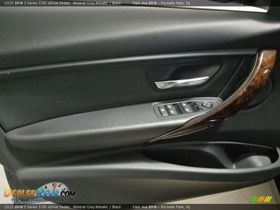 2015 BMW 3 Series 328i xDrive Sedan Mineral Grey Metallic / Black Photo #12