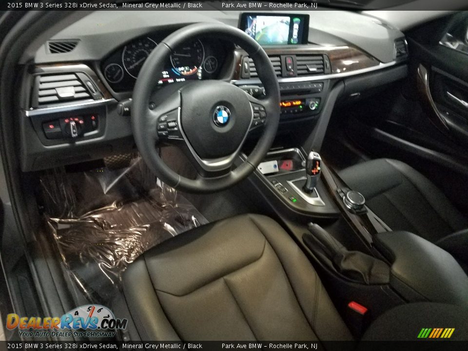 2015 BMW 3 Series 328i xDrive Sedan Mineral Grey Metallic / Black Photo #13
