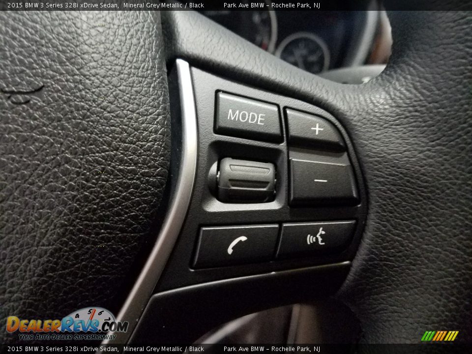 2015 BMW 3 Series 328i xDrive Sedan Mineral Grey Metallic / Black Photo #19