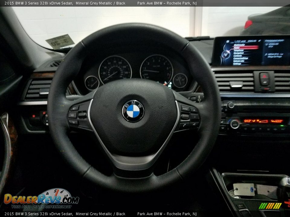2015 BMW 3 Series 328i xDrive Sedan Mineral Grey Metallic / Black Photo #21