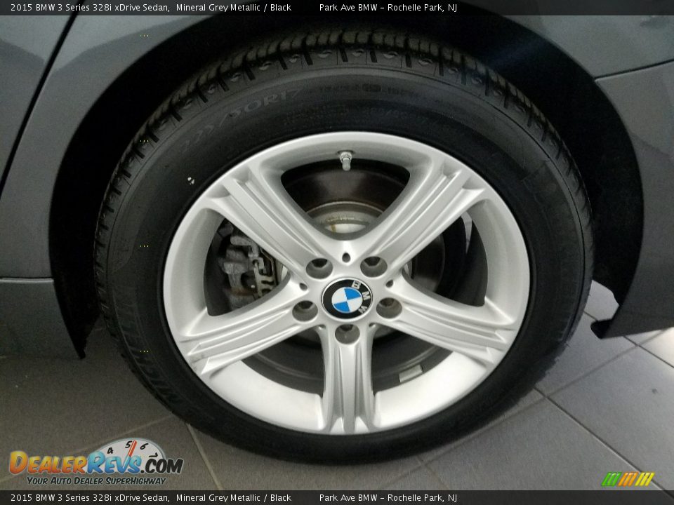 2015 BMW 3 Series 328i xDrive Sedan Mineral Grey Metallic / Black Photo #24