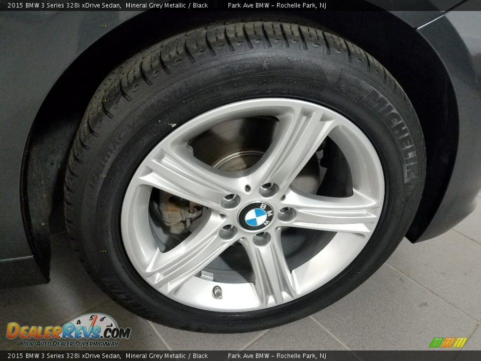2015 BMW 3 Series 328i xDrive Sedan Mineral Grey Metallic / Black Photo #26
