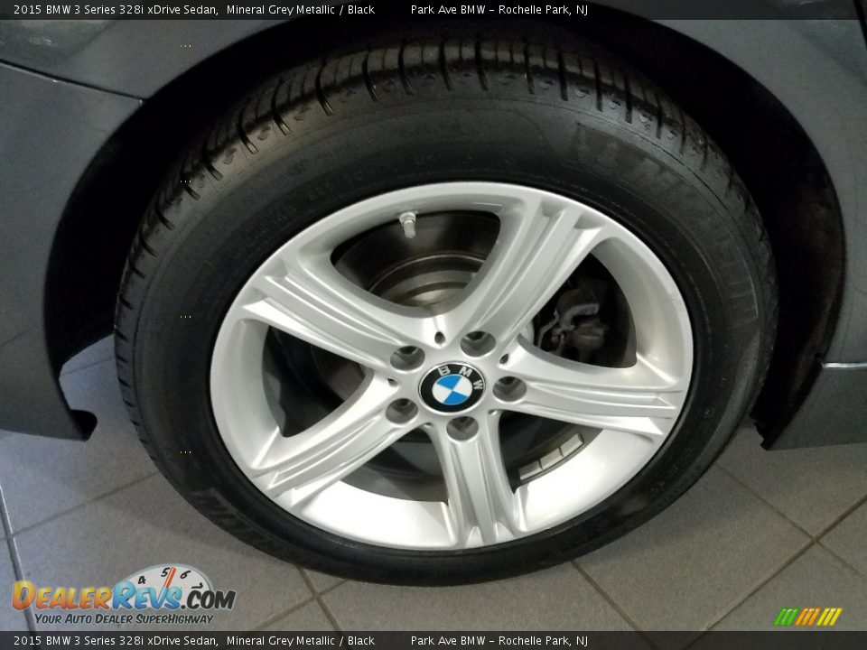 2015 BMW 3 Series 328i xDrive Sedan Mineral Grey Metallic / Black Photo #27