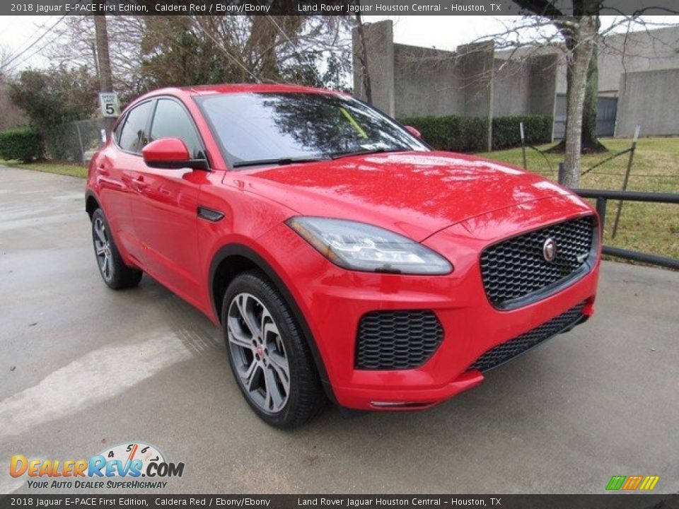 Front 3/4 View of 2018 Jaguar E-PACE First Edition Photo #2