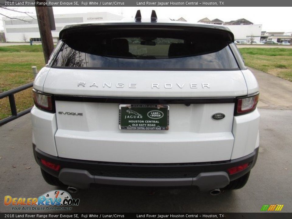 2018 Land Rover Range Rover Evoque SE Fuji White / Lunar/Cirrus Photo #8