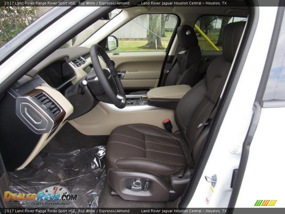 2017 Land Rover Range Rover Sport HSE Fuji White / Espresso/Almond Photo #3