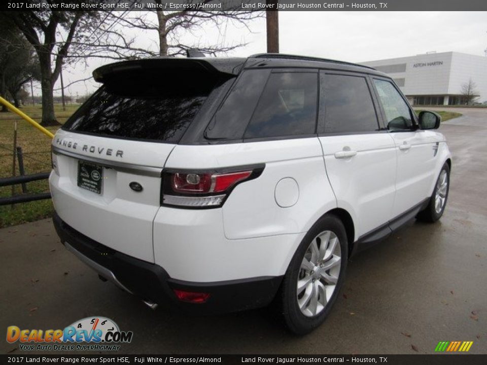 2017 Land Rover Range Rover Sport HSE Fuji White / Espresso/Almond Photo #7