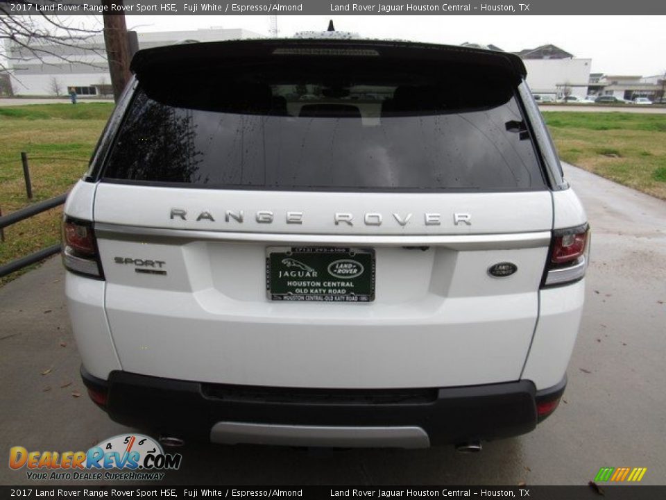 2017 Land Rover Range Rover Sport HSE Fuji White / Espresso/Almond Photo #8