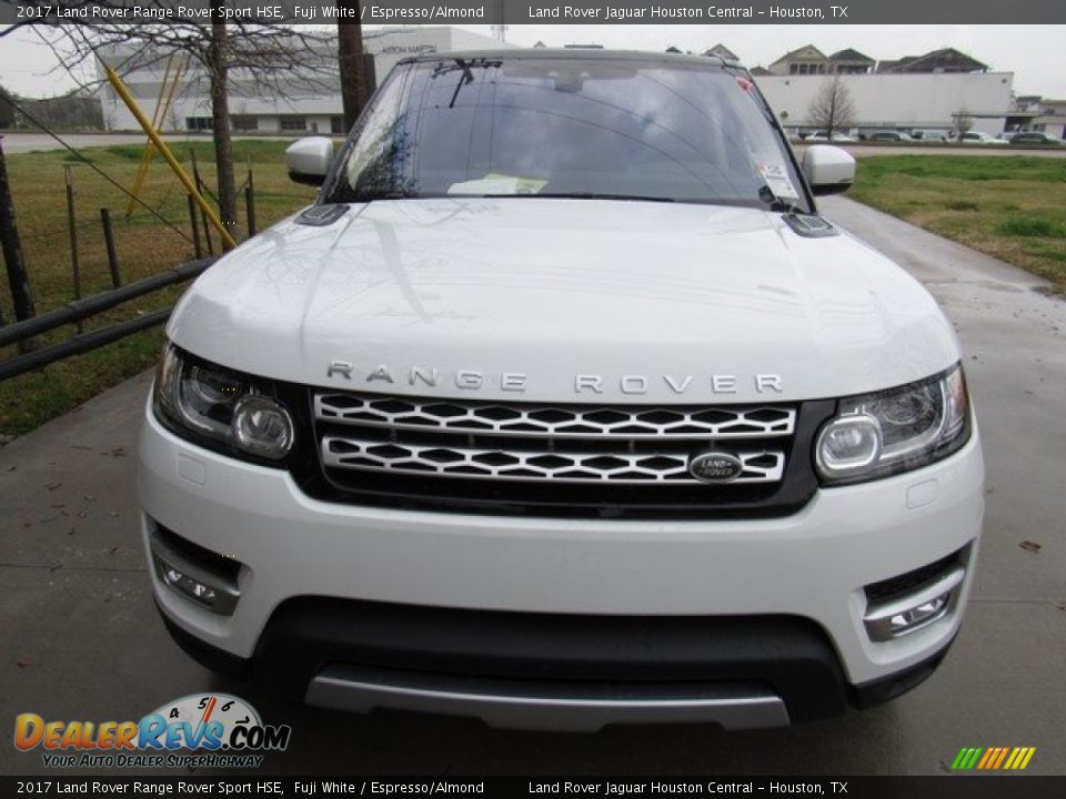2017 Land Rover Range Rover Sport HSE Fuji White / Espresso/Almond Photo #9