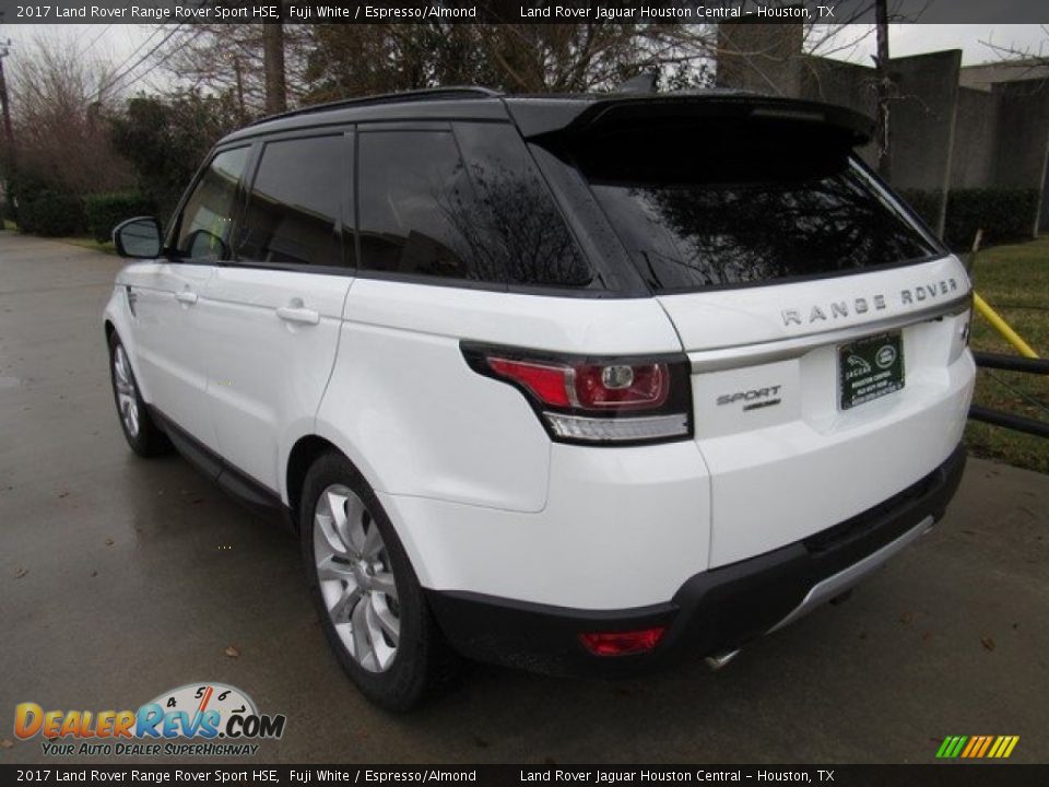 2017 Land Rover Range Rover Sport HSE Fuji White / Espresso/Almond Photo #12