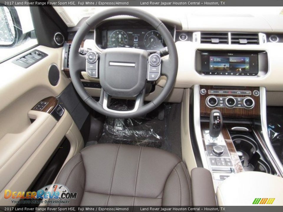 2017 Land Rover Range Rover Sport HSE Fuji White / Espresso/Almond Photo #14