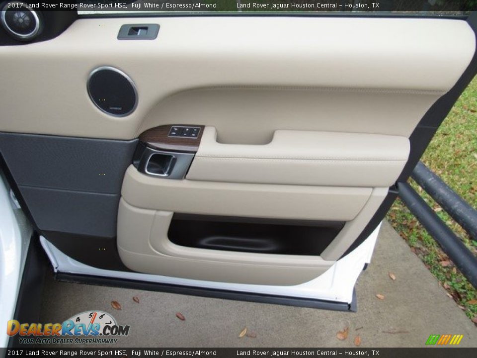 2017 Land Rover Range Rover Sport HSE Fuji White / Espresso/Almond Photo #21