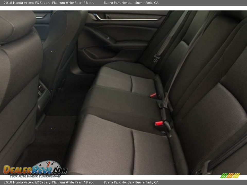 2018 Honda Accord EX Sedan Platinum White Pearl / Black Photo #22