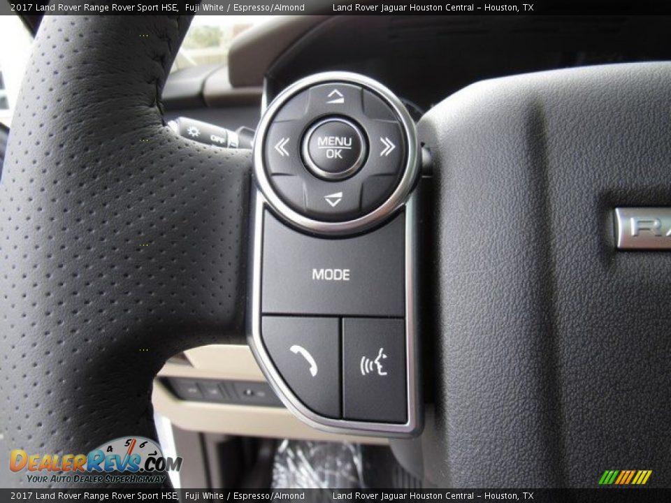 2017 Land Rover Range Rover Sport HSE Fuji White / Espresso/Almond Photo #28