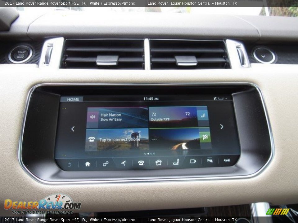 2017 Land Rover Range Rover Sport HSE Fuji White / Espresso/Almond Photo #31