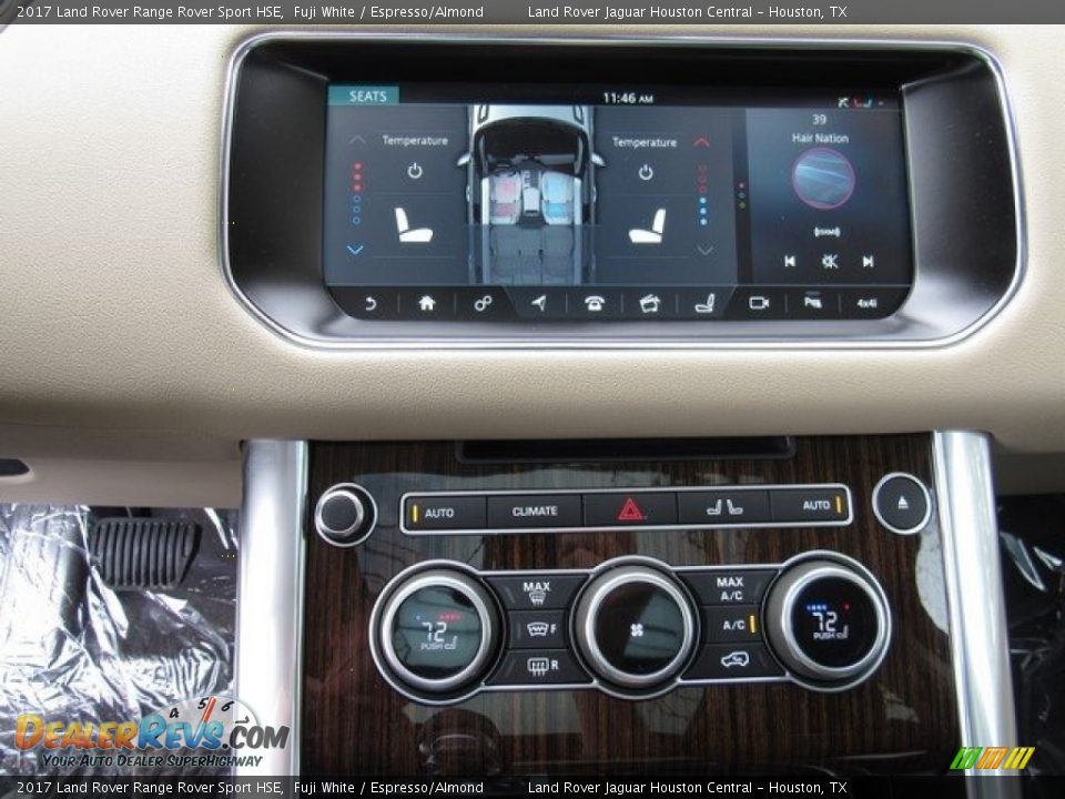 2017 Land Rover Range Rover Sport HSE Fuji White / Espresso/Almond Photo #35