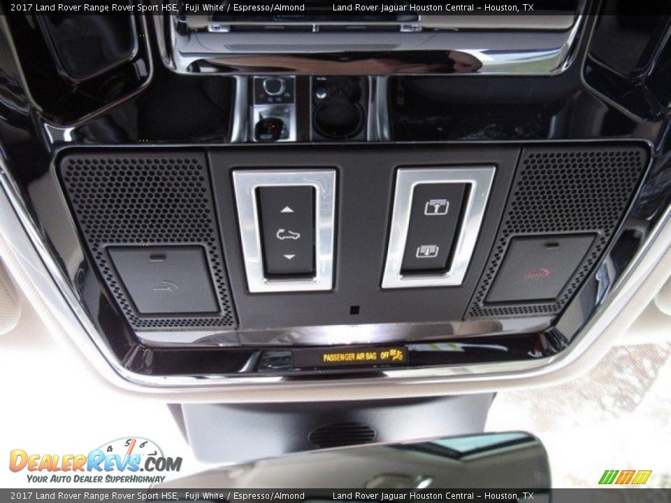 2017 Land Rover Range Rover Sport HSE Fuji White / Espresso/Almond Photo #36