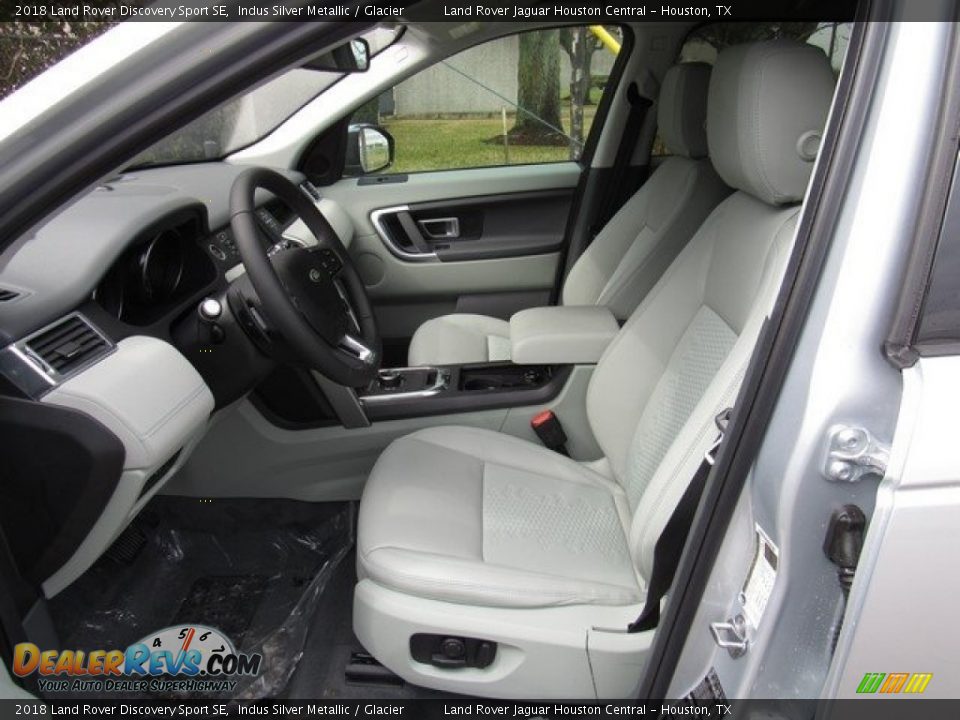 2018 Land Rover Discovery Sport SE Indus Silver Metallic / Glacier Photo #3