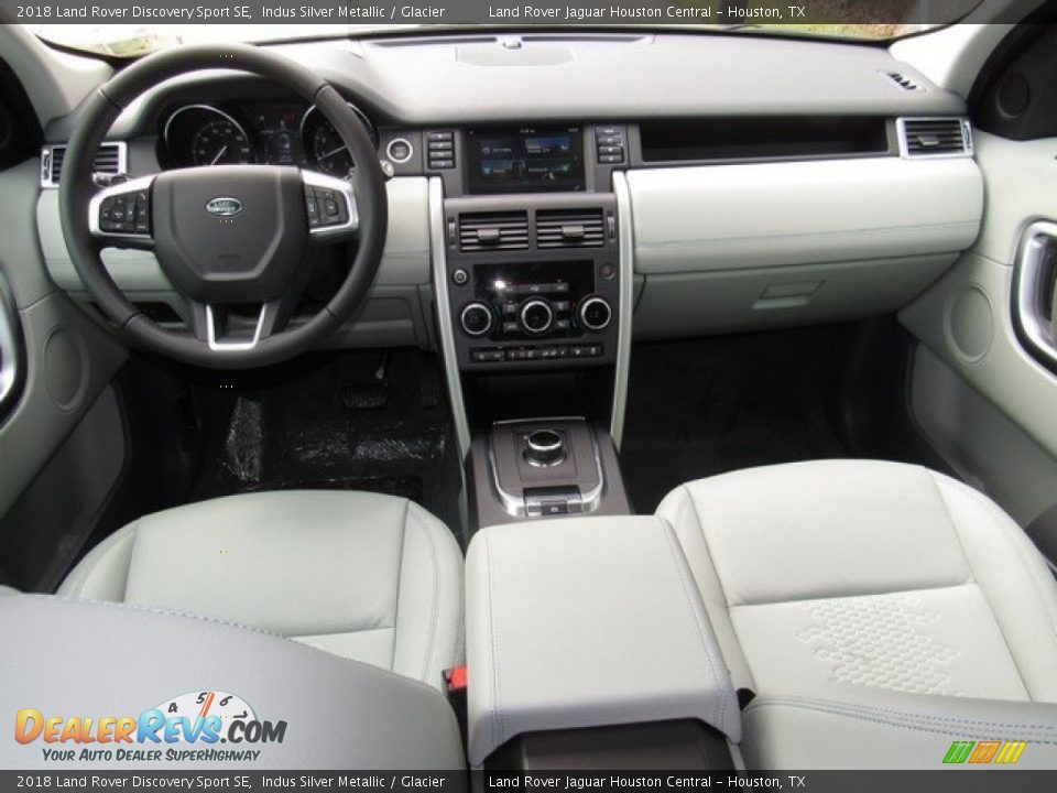 2018 Land Rover Discovery Sport SE Indus Silver Metallic / Glacier Photo #4