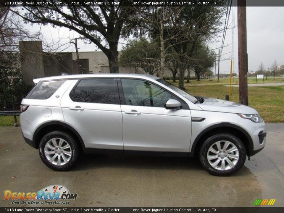 2018 Land Rover Discovery Sport SE Indus Silver Metallic / Glacier Photo #6