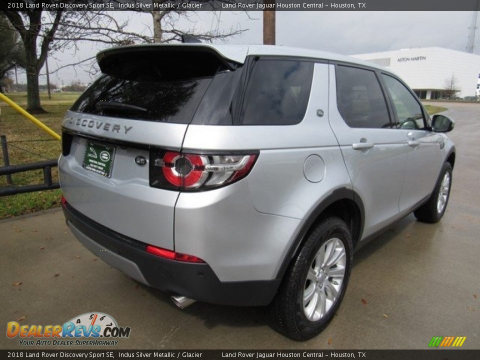 2018 Land Rover Discovery Sport SE Indus Silver Metallic / Glacier Photo #7