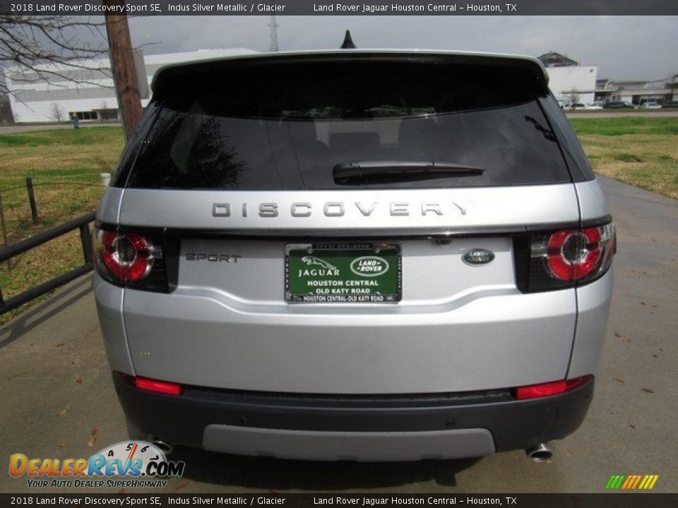 2018 Land Rover Discovery Sport SE Indus Silver Metallic / Glacier Photo #8