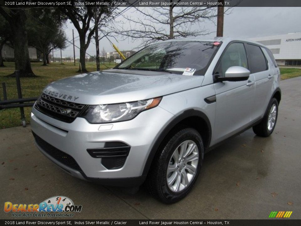 2018 Land Rover Discovery Sport SE Indus Silver Metallic / Glacier Photo #10