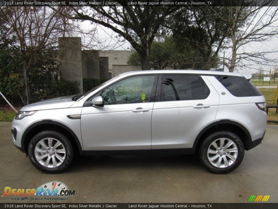2018 Land Rover Discovery Sport SE Indus Silver Metallic / Glacier Photo #11