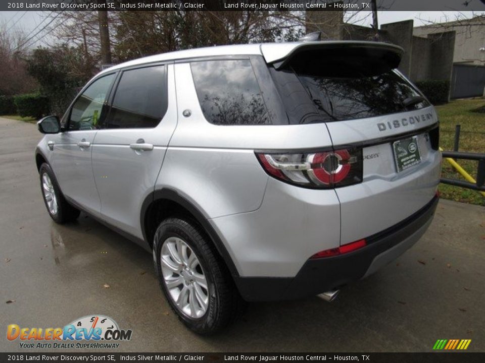 2018 Land Rover Discovery Sport SE Indus Silver Metallic / Glacier Photo #12