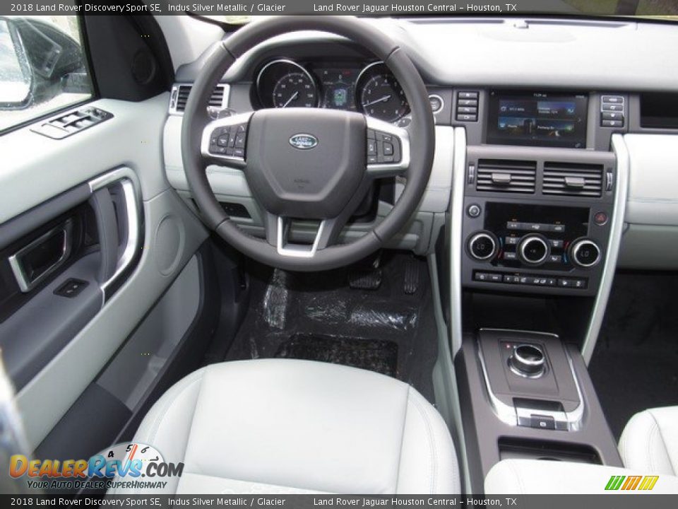 2018 Land Rover Discovery Sport SE Indus Silver Metallic / Glacier Photo #14