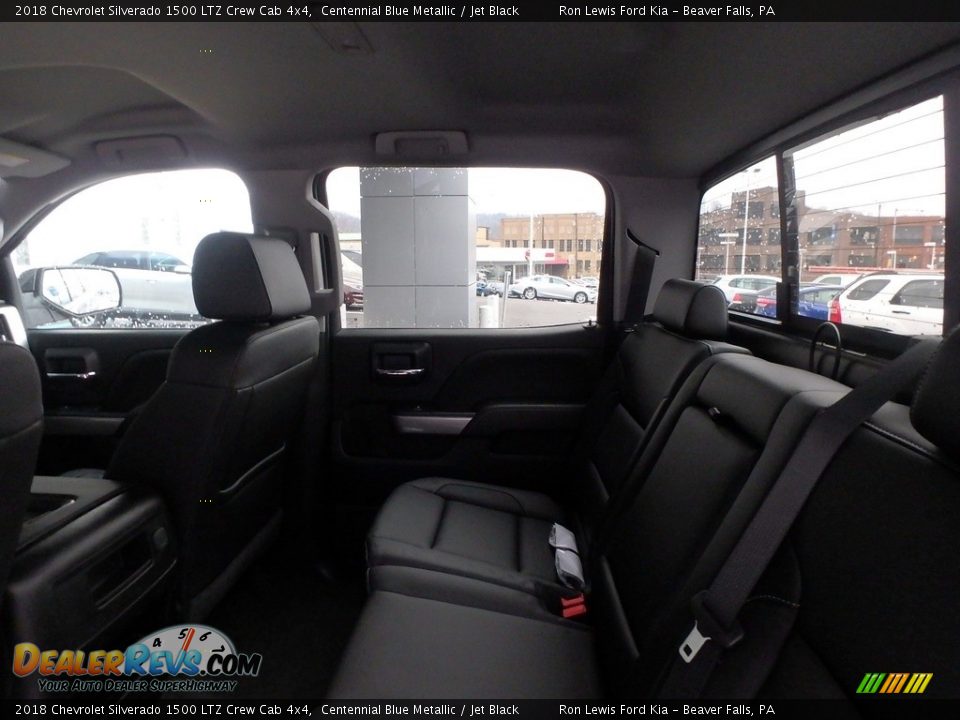 2018 Chevrolet Silverado 1500 LTZ Crew Cab 4x4 Centennial Blue Metallic / Jet Black Photo #12