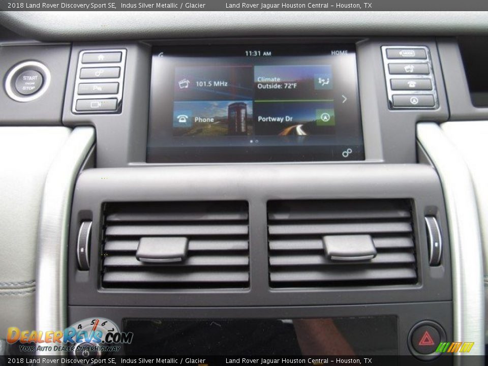 2018 Land Rover Discovery Sport SE Indus Silver Metallic / Glacier Photo #31