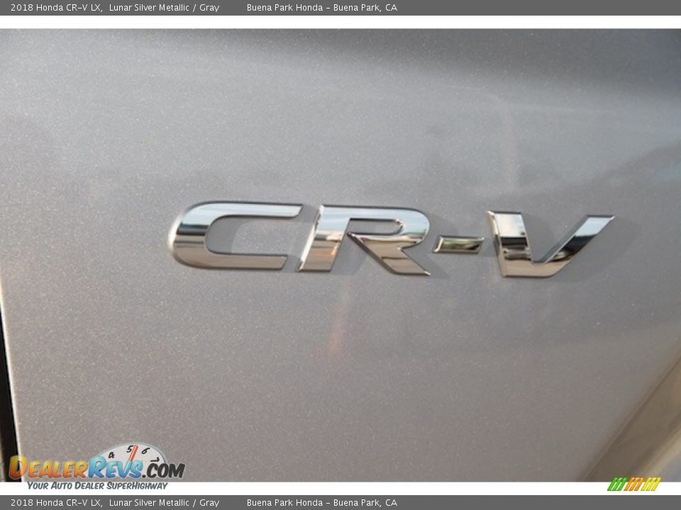 2018 Honda CR-V LX Lunar Silver Metallic / Gray Photo #3