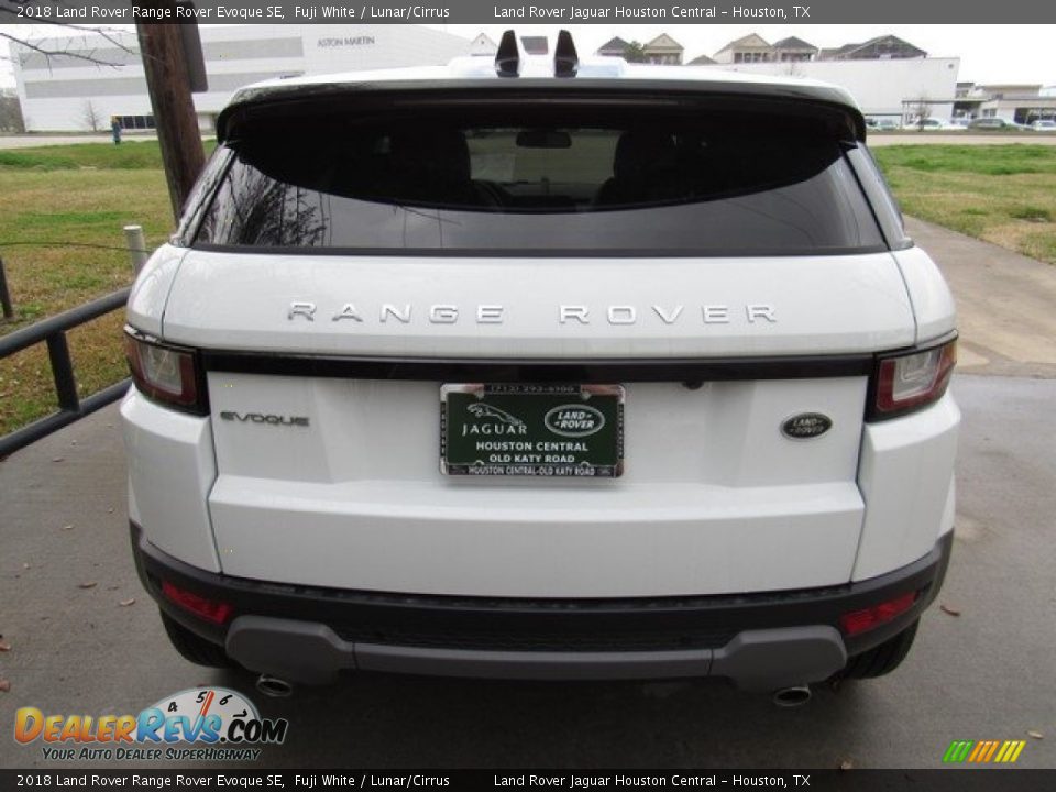 2018 Land Rover Range Rover Evoque SE Fuji White / Lunar/Cirrus Photo #8