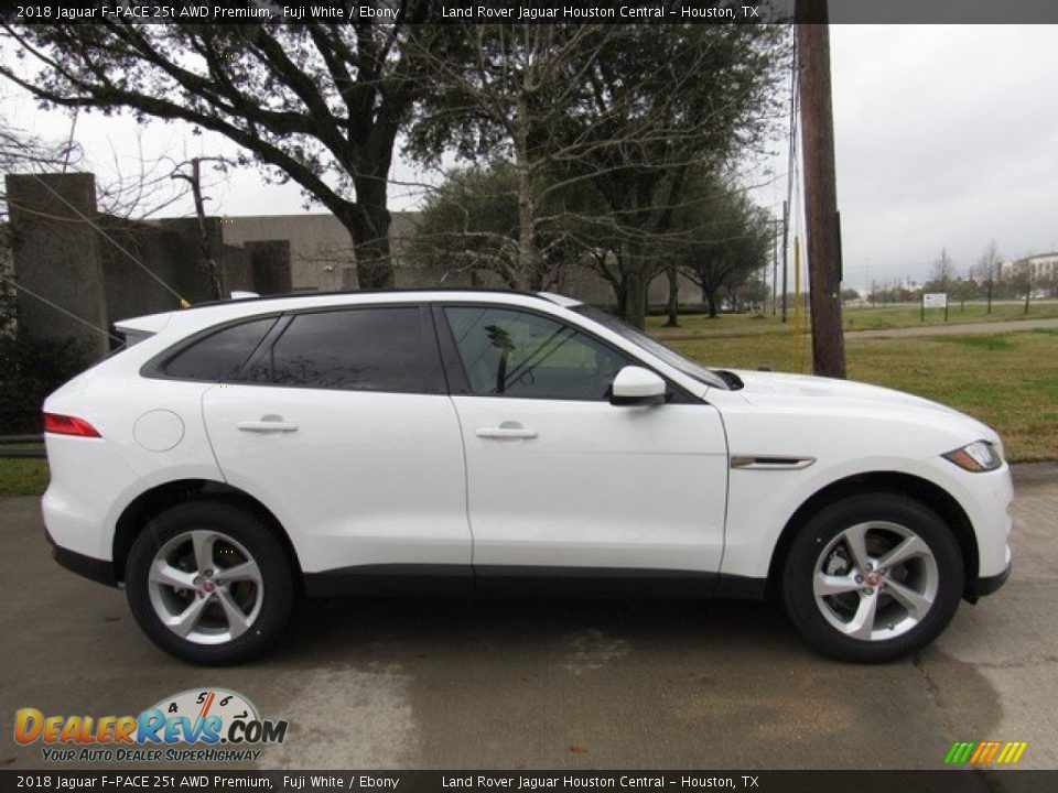 2018 Jaguar F-PACE 25t AWD Premium Fuji White / Ebony Photo #6