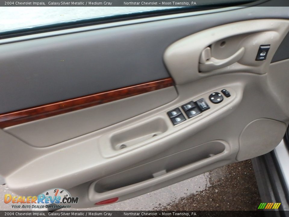 2004 Chevrolet Impala Galaxy Silver Metallic / Medium Gray Photo #11