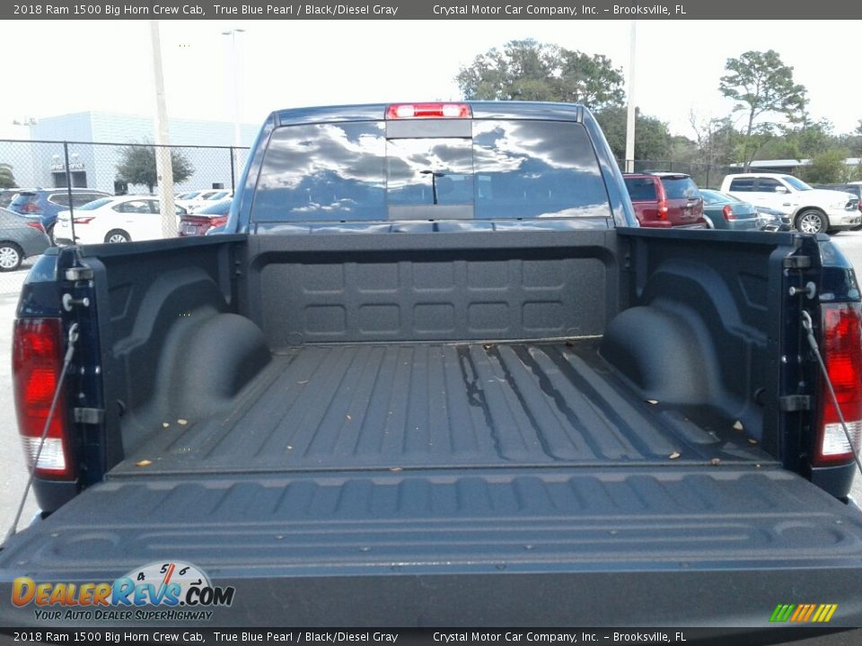 2018 Ram 1500 Big Horn Crew Cab True Blue Pearl / Black/Diesel Gray Photo #20
