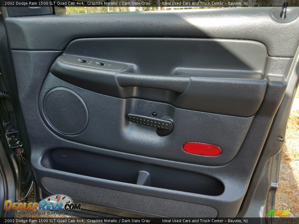 2002 Dodge Ram 1500 SLT Quad Cab 4x4 Graphite Metallic / Dark Slate Gray Photo #9